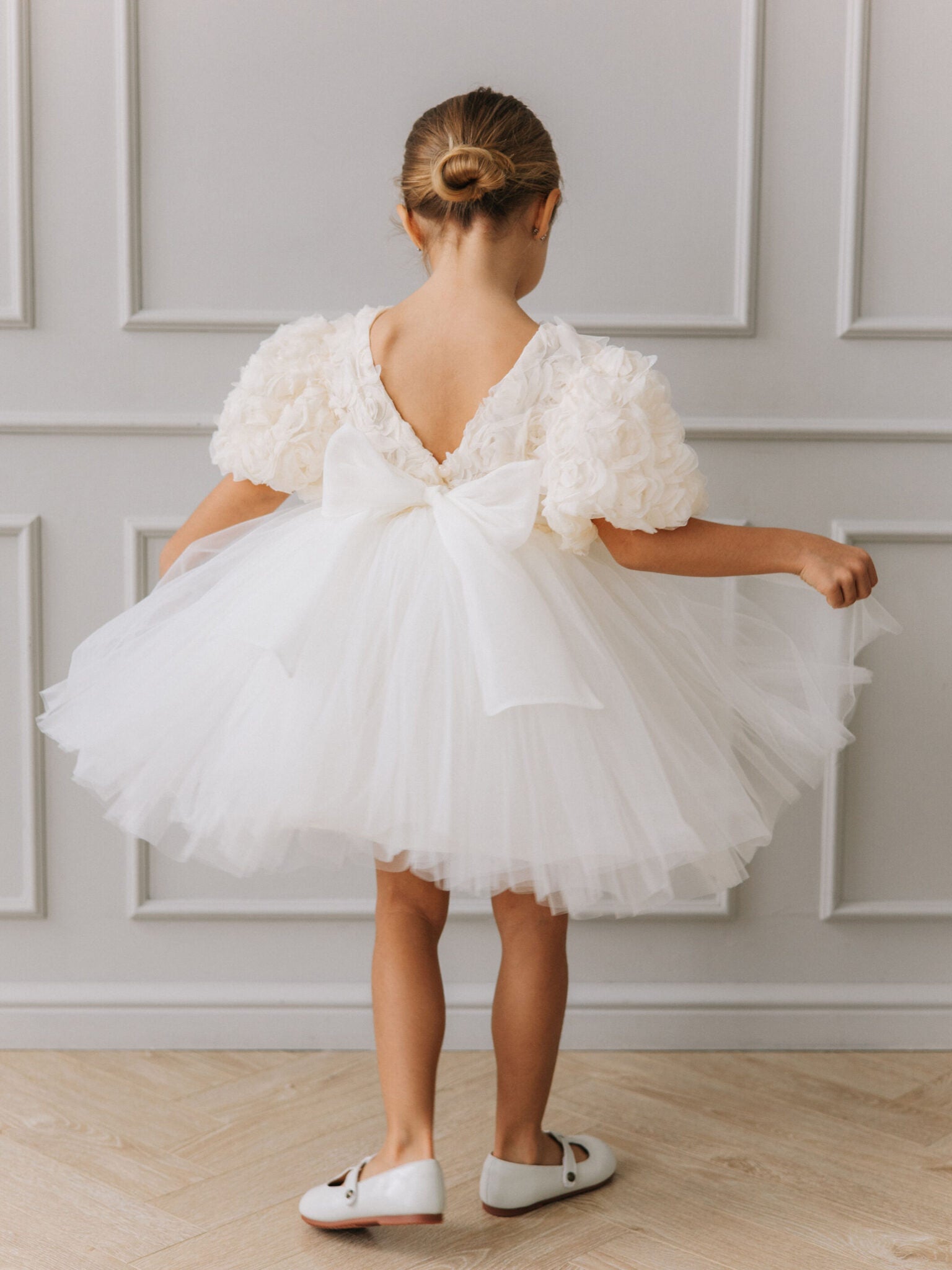 Vestido Flor de algodão