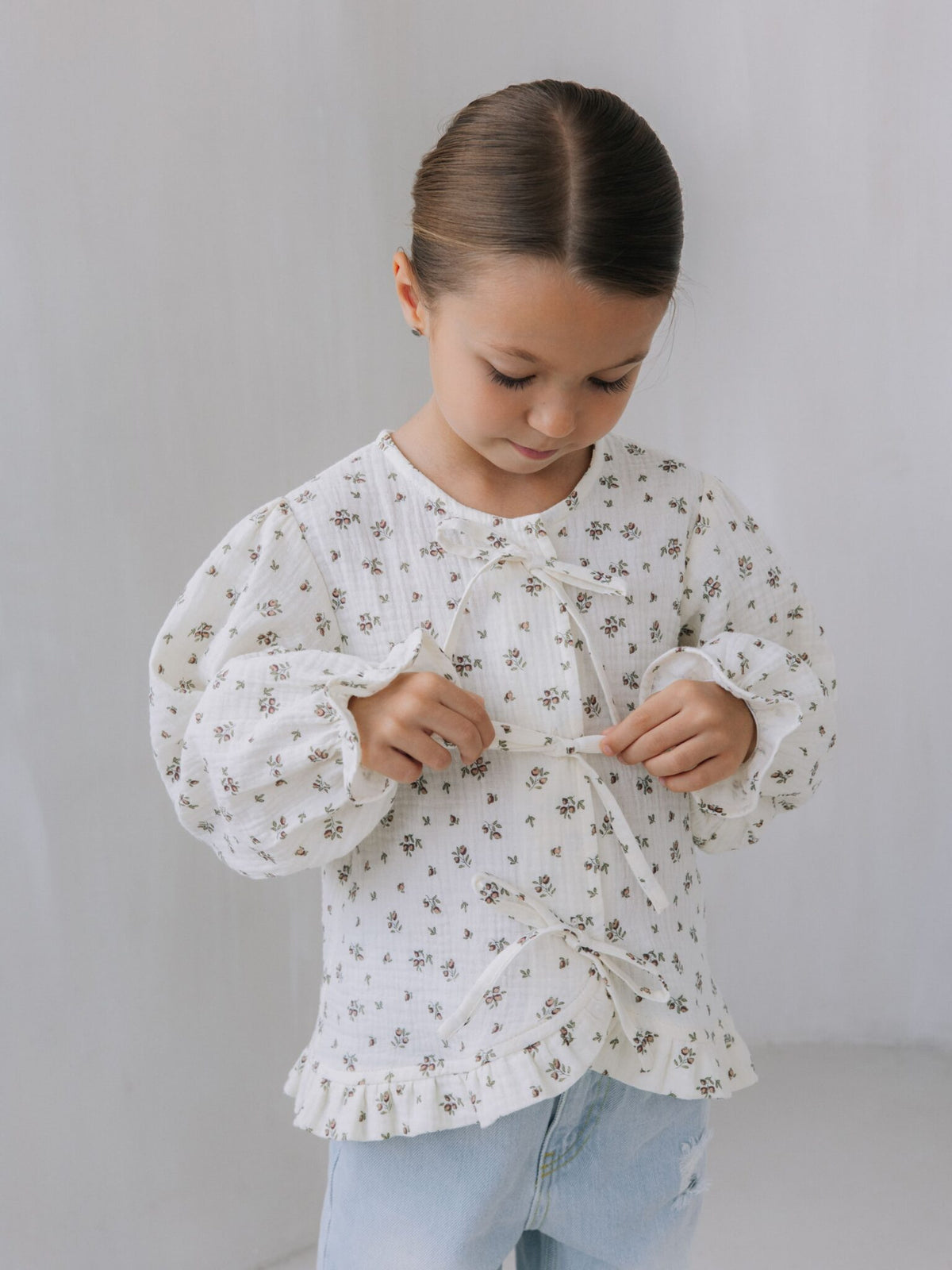 Blusa jardim florido