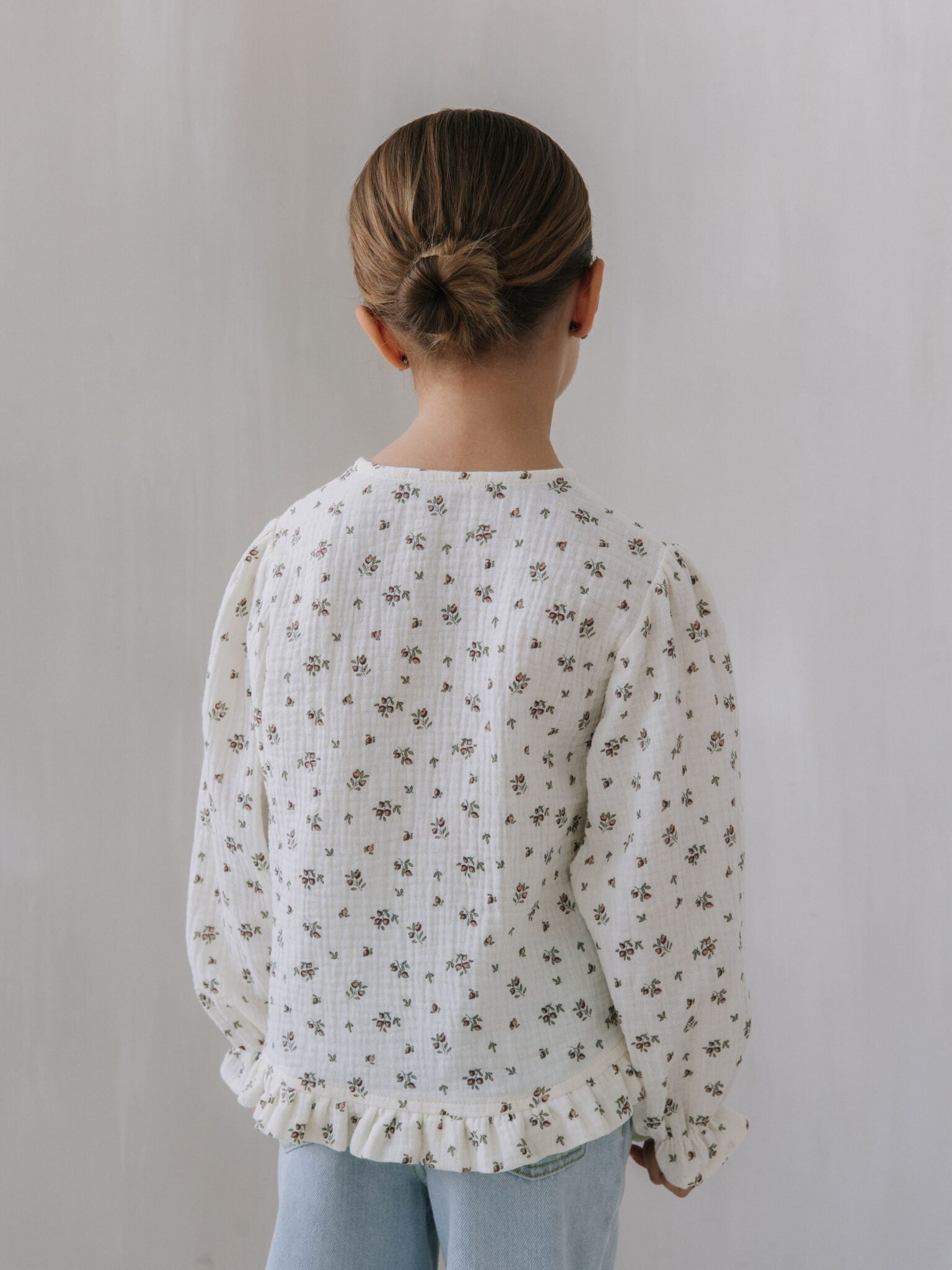 Blusa jardim florido