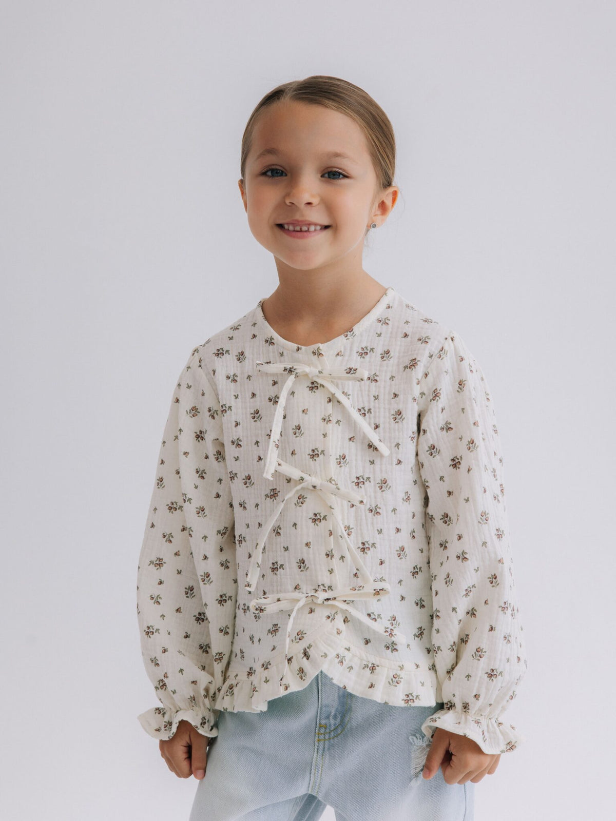Blusa jardim florido