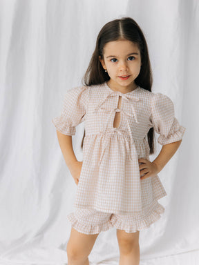 Conjunto doce canela