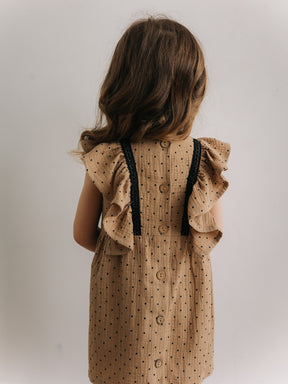Vestido doce canela