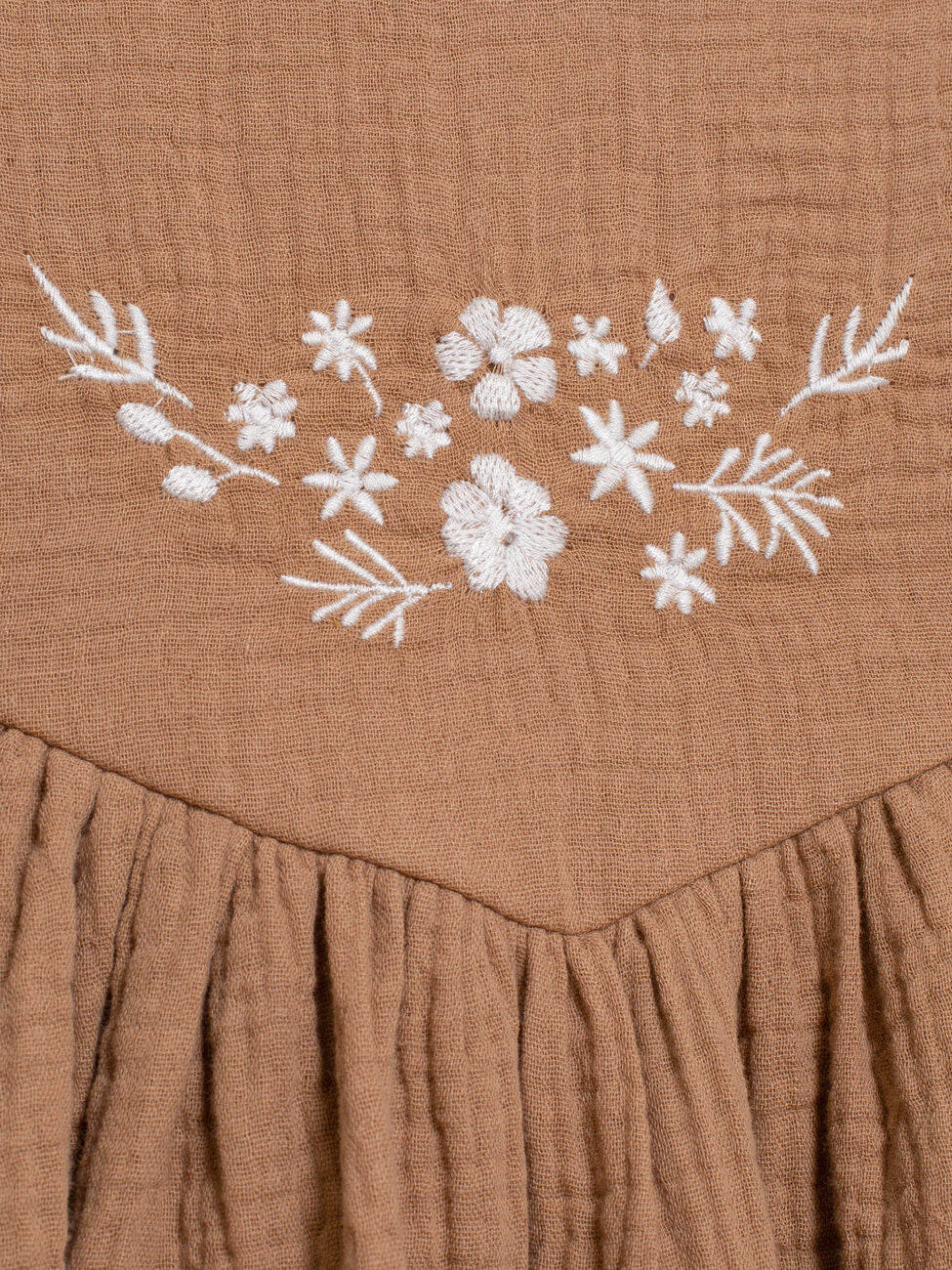 Vestido terra e mel