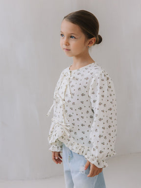 Blusa jardim florido