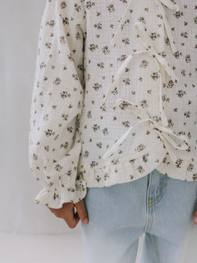 Blusa jardim florido
