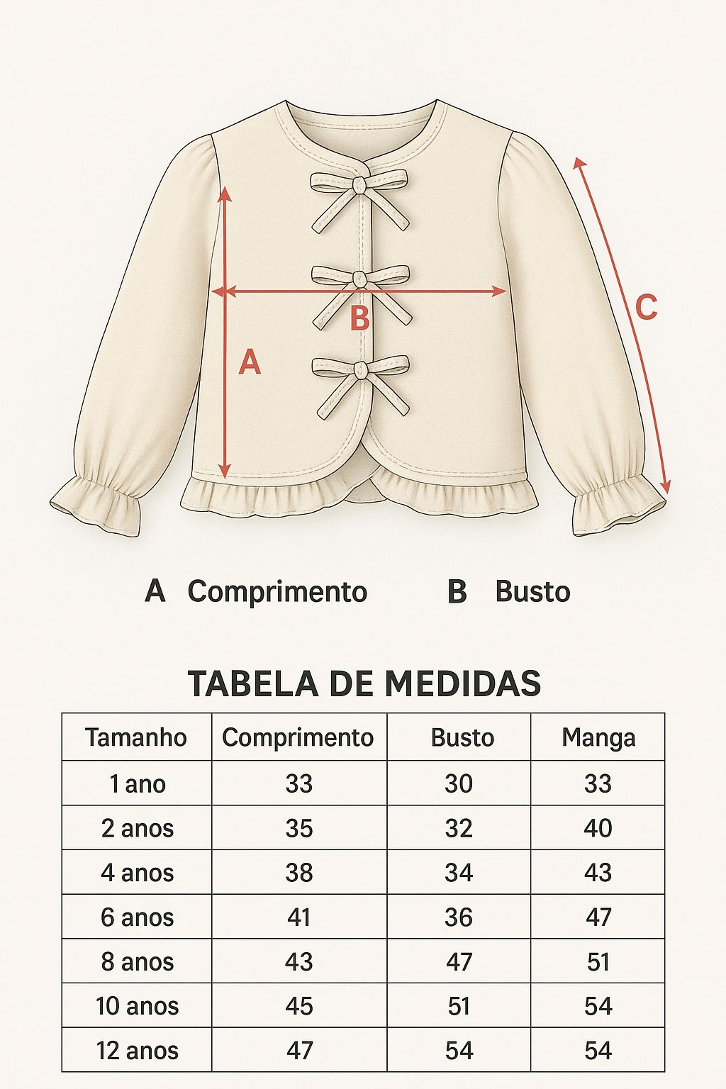 Blusa Flor de neve
