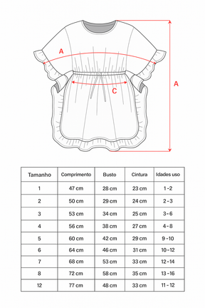 Vestido Flor de baunilha